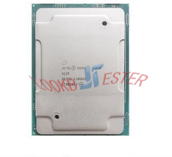 1piece Used Intel Xeon Gold 6133 Processor 20 Cores 40 Threads CPU LGA3647 - Image 1 of 1