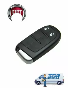 KEY SHELL COVER REMOTE CONTROL FOR FIAT FREEMONT DODGE JOURNEY CHEROKEE KEYLES - Picture 1 of 5