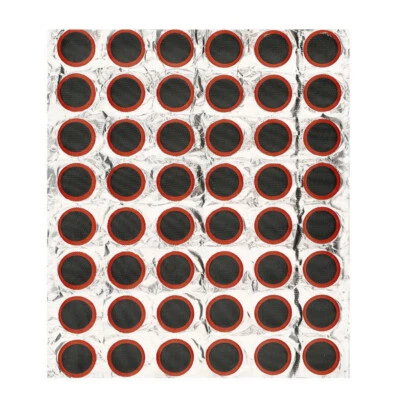 48 x parches redondos para manguera de bicicleta parche parche neumático manguera avería Ø25 mm - Imagen 1 de 4