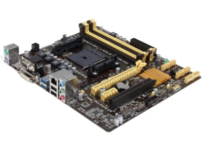 ASUS A78M-A Rev 1 AMD A78 Socket FM2+SATA 6Gb/s USB 3.0 HDMI mATX Motherboard - Image 1 of 4