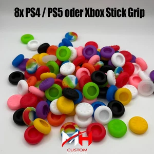 8x PS5 PS4 XBOX Controller Thumbstick Grip Stick Schutzkappen Abdeckung NEU - Bild 1 von 13