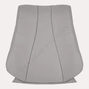For 1999-2006 Mercedes-Benz S-Class Driver Top Seat Cover W220-LEATHER GREY - Picture 1 of 12