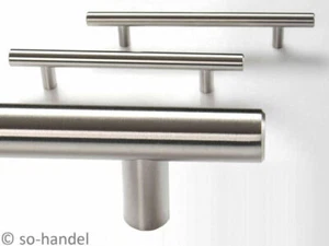 G6 Möbelgriffe Möbelgriff Echt Edelstahl BA 192 mm - Bild 1 von 1