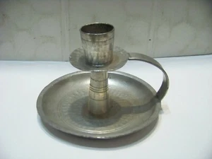 Vintage TKF Banka Tinwerk aluminum candle holder Candlestick - Picture 1 of 3