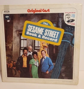 SESAME STREET ORIGINAL CAST ALBUM VINTAGE VINYL RECORD CTW 1970 JIM HENSON AS-IS - Picture 1 of 3