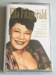 THE BEST OF ELLA FITZGERALD music cassette tape (PEG MC 185) - NEW & SEALED - Picture 1 of 2