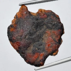 12.21ct 20.3x18mm Rough Natural Medium Reddish Orange Garnet Gemstone, Africa - Bild 1 von 5