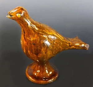 SCHÖNE, SELTENE GROSSE ROTE WARE AUS DEM 18. JAHRHUNDERT HALIFAX SLIP ACHATWARE VOGELPFEIFE - Bild 1 von 11