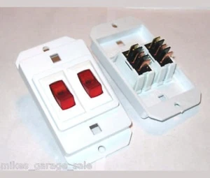 2 PIEZAS RV MINI 12 VOLTIOS ILUMINADO ROJO INTERRUPTOR DE 2 VELOCIDADES obtienes 2 interruptores - Imagen 1 de 1