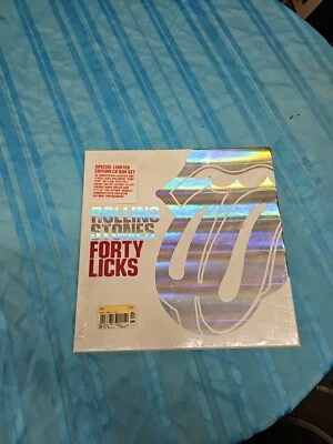 Sealed Brand New Forty Licks Limited Edition Cd Box Set The Rolling Stones 2002 - Image 1 of 4
