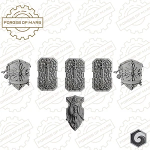 Marines - Templars - Eternal Pilgrims Power Shields Set #1 (x6L) - Bild 1 von 2