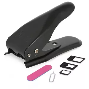 Zestaw kart SIM 4w1 Duo i adapterów SIM (nano + micro + mini + otwieracz SIM) - Zdjęcie 1 z 9