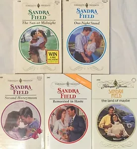 lot (5 vintage pb) all by Sandra FIELD free shipping Harlequin - Imagen 1 de 1