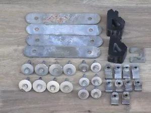 99-04 MUSTANG FENDER BOLTS & SPEED NUTS FACTORY OEM 02SILVER - Picture 1 of 5
