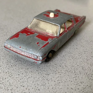 MATCHBOX LESNEY 59b Ford Fairlane Fire Chief Car 1963 diecast toy car - Picture 1 of 12