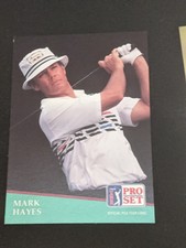 1991 Pro Set Golf MARK HAYES #76 PGA TOUR