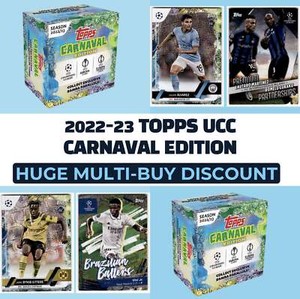 2022-23 Topps Carnaval UEFA Club Competitions Soccer - Pick Your Card
