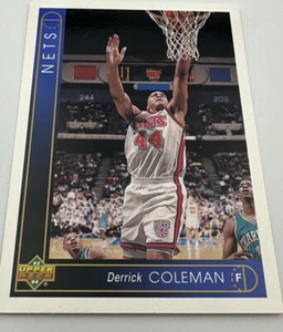 1993-94 Upper Deck Derrick Coleman New Jersey Nets #83 - Picture 1 of 3