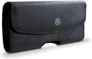 AH Military Grade Horizontal Cell Phone Pouch Clip Cell Phone Holder for Belt Lo - Picture 1 of 7
