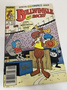 Marvel comics Bullwinkle and Rocky #6 Sept 1988 Special No Olympic Issue - Picture 1 of 4
