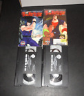 Fist Of The North Star -The Series Volumes 2 & 3 (VHS Lot of 2) Rare Anime Manga
