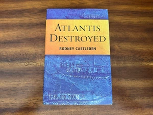 Atlantis Destroyed by Rodney Castleden (1998, Hardcover) FREE SHIPPING - Picture 1 of 6