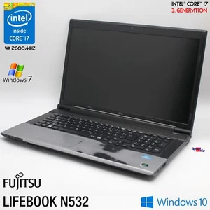 Fujitsu Lifebook N532 17,3" Full Hd I7 3630qm 128 Go Ssd 4 Go Ram GeForce Gt 620 - Photo 1/11