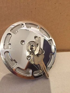 Golf 1 Pirelli Tankdeckel aus Alu poliert chrom Optik mit Originalverschlusss - Bild 1 von 6