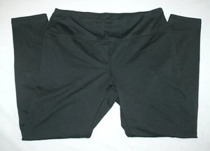 Reebok Performance Tights Yoga Pant Women XXL Black NEW - Picture 1 of 3