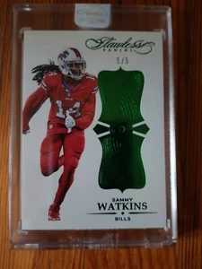 2016 Flawless Sammy Watkins Emerald /5 Buffalo Bills Packers Sealed Nfl - Bild 1 von 2
