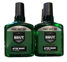 BRUT After Shave Classic / Signature Scent 5oz ( 2 Pack ) NEW LOOK!!