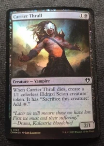 Carrier Thrall - Foil - CMM - NM Unplayed - EN - 0142 - Picture 1 of 1