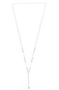 Dogeared Women's 301436 'Sphere' Long Y-Necklace - Gold