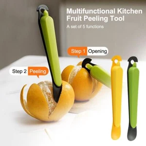 1/3X Orange Peeling Tool, Plastic Fruit Peeler, Fruit Tool, J7L7~ Separati New - Picture 1 of 24