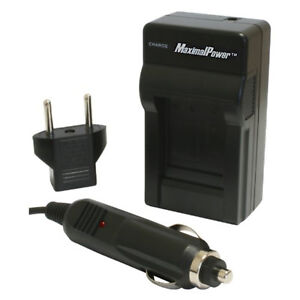 MaximalPower™ Sanyo DB-L40, DMX-HD800 Charger USB Output USA Europe Plug