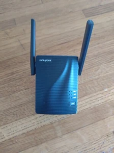 Rock Space RSD0607 Wireless Signal Dual Band Booster and Wi-fi Extender -Black - Photo 1/5