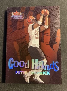 2000 Fleer Focus Peter Warrick Good Hands Rookie RC Card #12GH Bengals - Bild 1 von 2