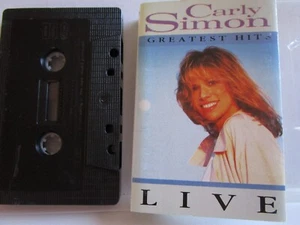 Carly Simon – Greatest Hits Live Arista Records 409 196 Tape Cassette Album - Picture 1 of 4