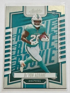 Devon Achane 2023 Panini Absolute RC Rookie #130 Miami Dolphins Football - Picture 1 of 7