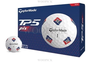 Taylormade TP5 PIX KOREA Collectible Golf BALL 12PCS Set -100% Authentic - Picture 1 of 3