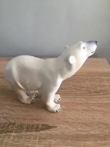ROYAL COPENHAGEN POLAR BEAR STANDING FIGURE No.417 - Picture 1 of 5