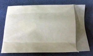 Nr.2100-Papiertüten weiß, Flachbeutel (Zweinaht), 14,5cmx23cm (+Klappe), 300Stk. - Bild 1 von 1