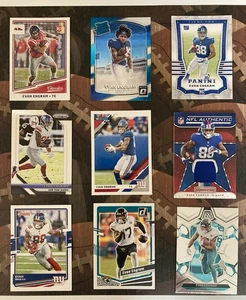Evan Engram Giants/Jaguars 9 Karten Lot (3 Rookies, 1 Jersey Patch). - Bild 1 von 11