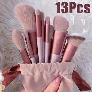 13 Teile Make up Pinsel Set Kosmetikpinsel Schminken Lidschatten Foundation Set - Bild 1 von 10