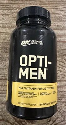 Optimum Nutrition Opti-Men Multivitaminas y Minerales - 150 Comprimidos 50 porciones Foto 1 de 3