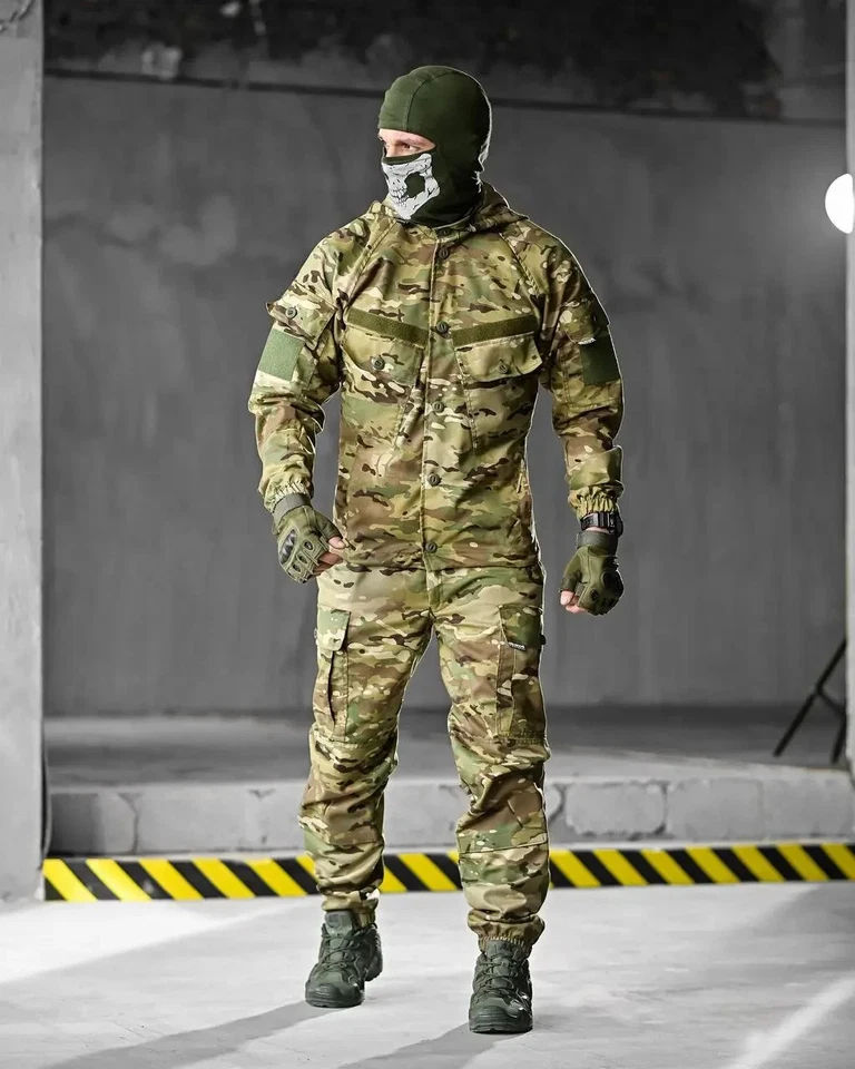 Tactical suit Oblivion Multicam military uniform Multicam jacket and pants💙💛 - Image 1 of 4