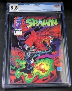 Spawn #1 Image 1992 CGC 9.8 WP 1st App Spawn Malebolgia Sam & Twitch McFarlane - Bild 1 von 2