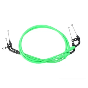 Motorcycle Throttle Cable Wire Line Steel FOR Kawasaki Z1000 2011 2012 13 green - Picture 1 of 1