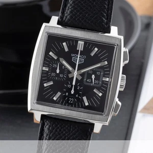 Tag Heuer Monaco Chronograph Stahl Automatik Herrenuhr Ref. CS2111.FC8119 B&P - Bild 1 von 14