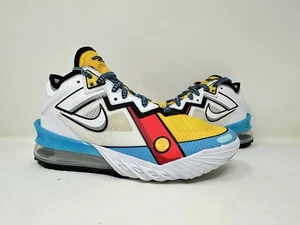 CV7562 104 Nike LeBron 18 Low Stewie Griffin Mr. Cartoons Multicolor US 5 Men’s - Picture 1 of 7